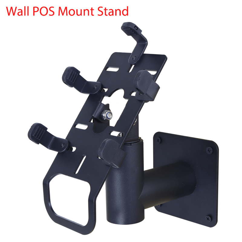 Wall POS mount stand for retail 360 rotation universal pos credit card machine swivel stand